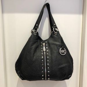 Michael Kors Large black leather purse